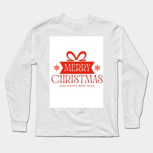 Merry Christmas and happy new year Long Sleeve T-Shirt